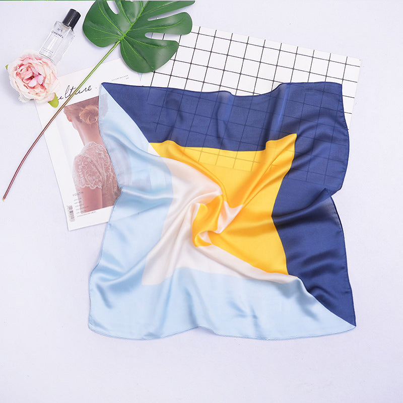 Silk Satin Printed Scarves
