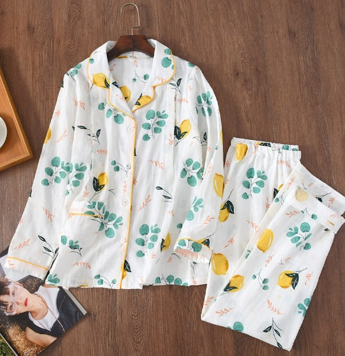 Sleepwear Cotton Pajama Sets