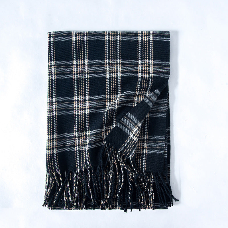 Line Printed Cashmere Scarves