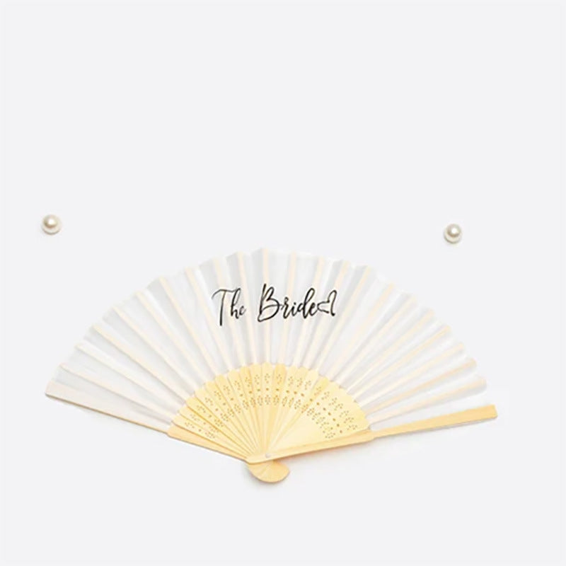 Bride And Bridesmaid Fan