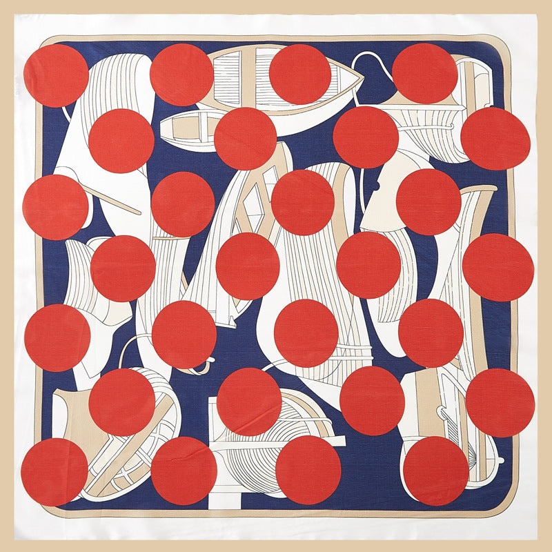 Silk Satin Printed Scarves