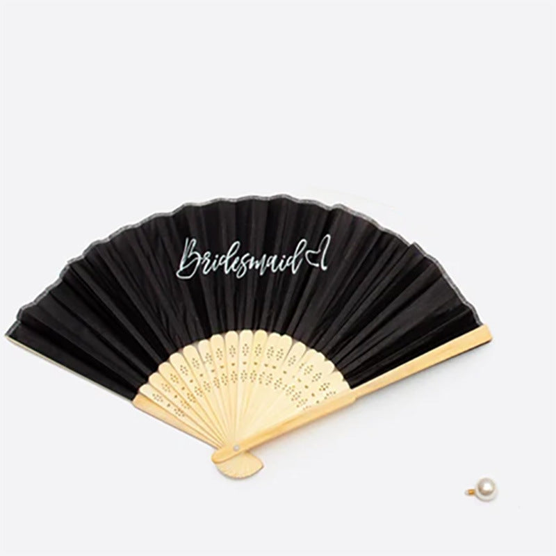 Bride And Bridesmaid Fan