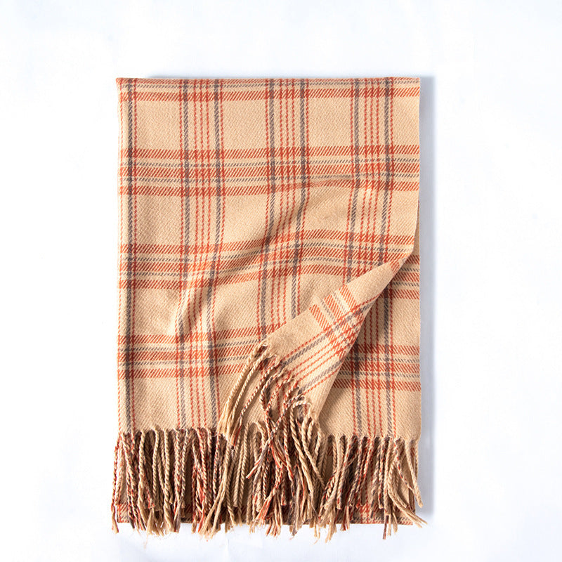 Line Printed Cashmere Scarves